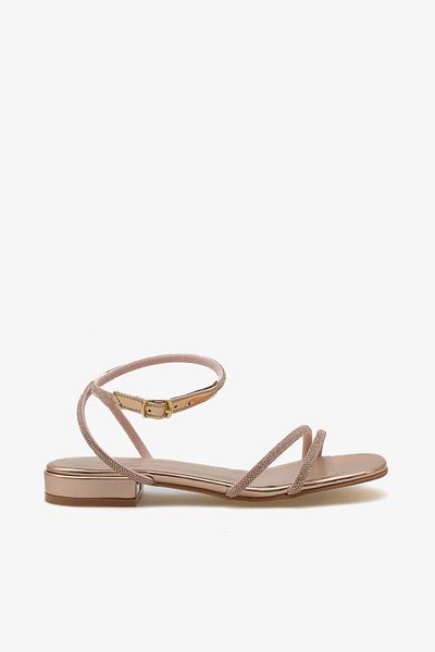 LOJO Women's Double Strap Daily Sandals Vens Gold