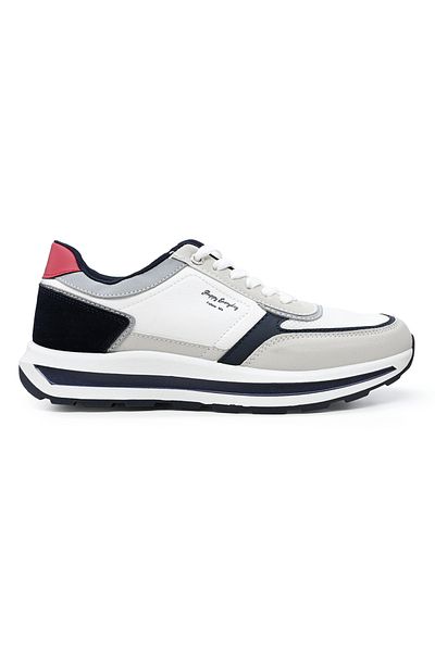 Tmall Pantofi sport de barbati,Cu insertii de plasa,B4005,Alb