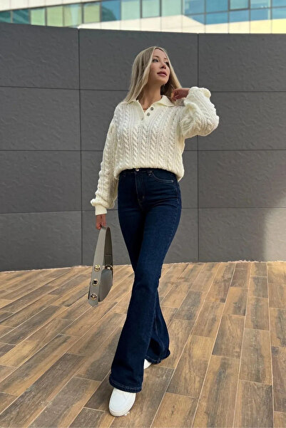 mooishan ربيع المرأة الإسبانية البحرية بليز مطاطا مضيئة الجينز الدنيم السراويل-2