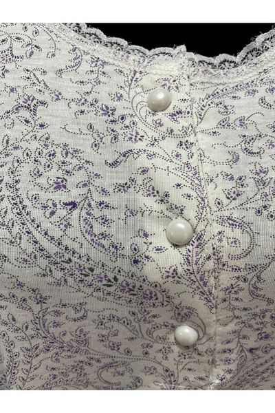 Ladnie iç giyim Mother's Cotton Nightgown