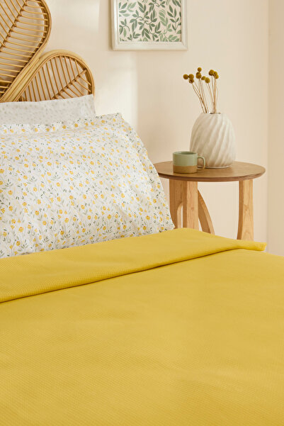 Karaca Home Lina Bamboo Single Pique Set Yellow