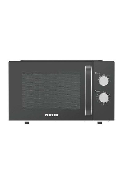 Nikai 30 Liter Microwave Oven, 5 Power Levels including Defrost, 900 Watts, 35 Mins Cooking Timer, Pull Ha