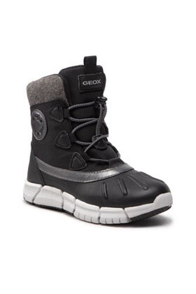 Geox boy's snow boots J26APA-054FU black