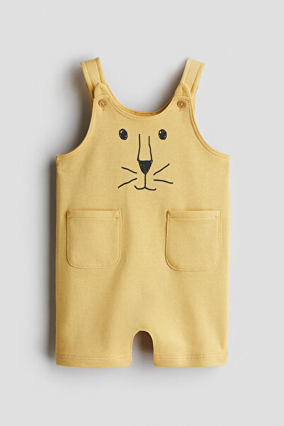 H&M Baskılı Tulum Şort