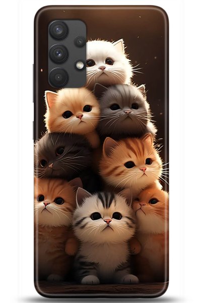 Noprin Samsung Galaxy A32 4g Case Hd Printed Case - Custody Series 5076