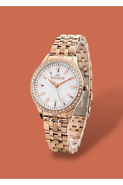 Belmond Original Waterproof Steel Case And Cord Women's Wristwatch