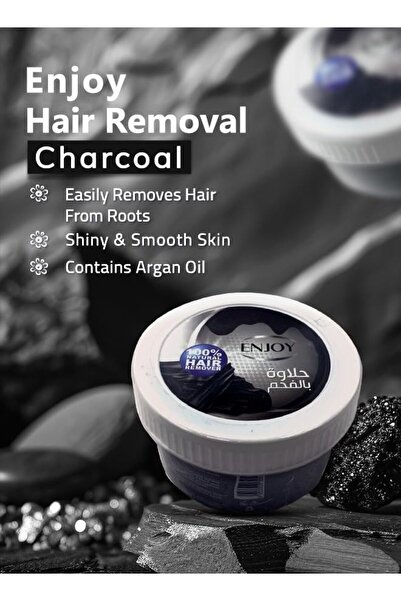 Enjoy ENJOY Hair Remover with Charcoal 400 gm