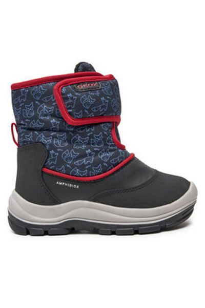 Geox boy's snow boots B263VE-0BCMN black