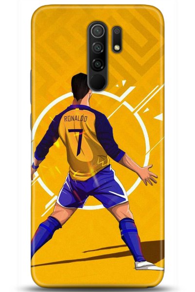 Noprin Xiaomi Redmi 9 Case Hd Printed Case - Custody Series 5093