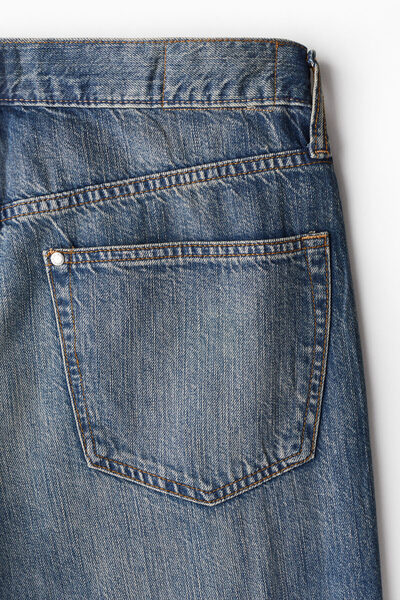 H&M Straight Loose Low Jeans
