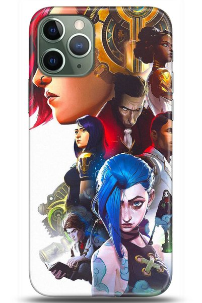 Noprin Apple iPhone 11 Pro Case Hd Printed Case - Custody Series 5080