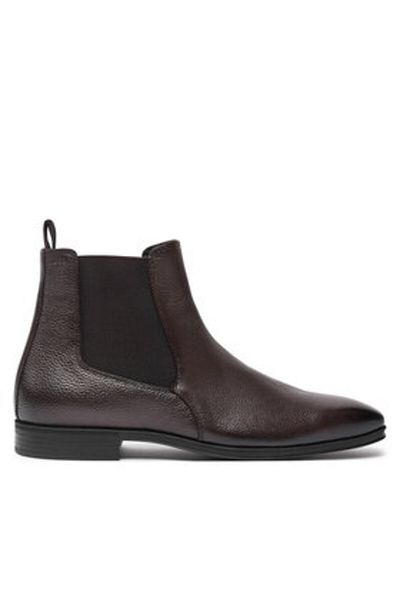BOSS men's Chelsea boots 50529228 brown