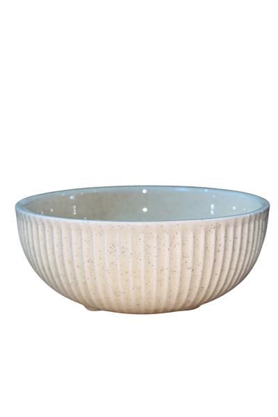 RED SERAMİK Red Ceramic Viva Collection Single Salad Bowlsilvery Beige