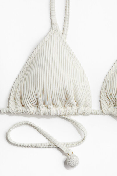 H&M Dolgulu Üçgen Bikini Üstü