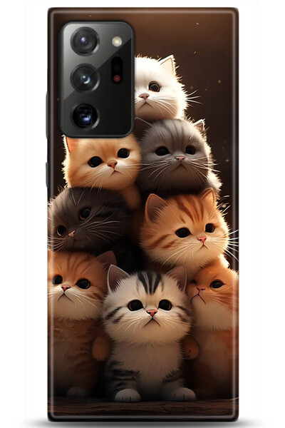 Noprin Samsung Galaxy Note 20 Ultra Case Hd Printed Case - Custody Series 5113