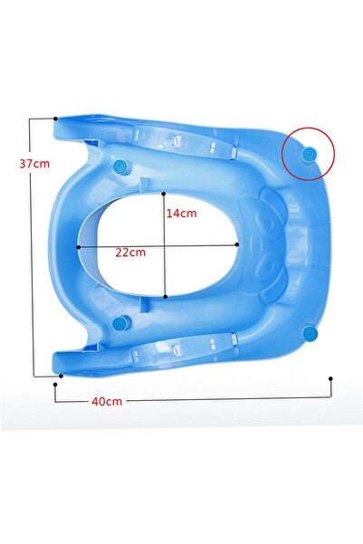 Yelajoy Toilet training seat,easy to assemble store, non-slip, suitable for both boys and girls.