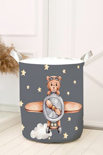 dekomingo COS DE JUCĂRII GRI DE BEAR care zboară cu avionul și organizator de...