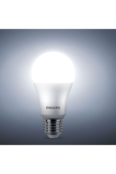 Philips مصباح LED موفر للطاقة، خالٍ من الوميض، 13-90 واط، E27 A60 Ess Gen5