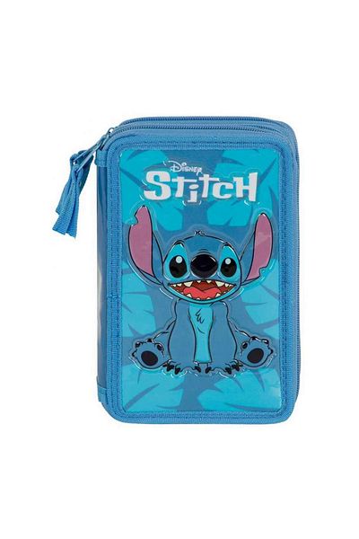 Disney Stitch Penar Lilo e Stitch Sit, Echipat, 3 compartimente, 43 piese, 21 x 14 x 7 cm