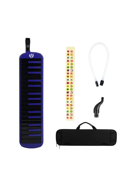 Choice M 32 Keys Blue Black IRIN Melodica 32/37 Keys Piano Keyboard Mouth Organ Harmonica Musical Instrumen