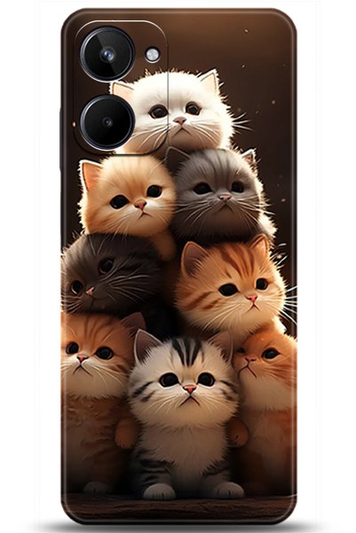 realme 10 Case Hd Printed Case - Custody Series 5113