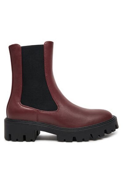 ONLY Shoes women's Chelsea boots 15272047 red