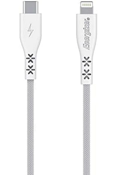 Energizer - Lightning/USB-C cable - 1.2m White