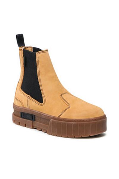 Puma puma women's Chelsea boots 382829 04 yellow