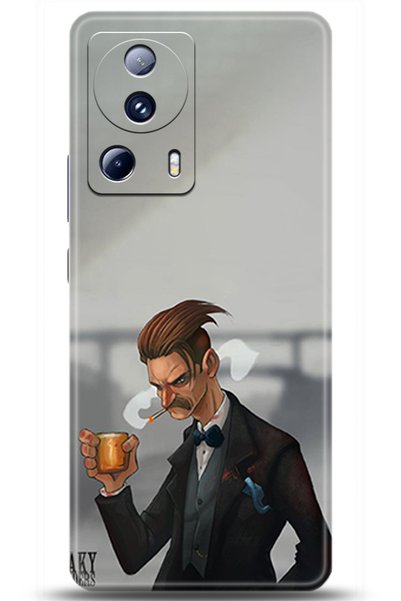 Noprin Xiaomi Mi 13 Lite Case Hd Printed Case - Custody Series 5088