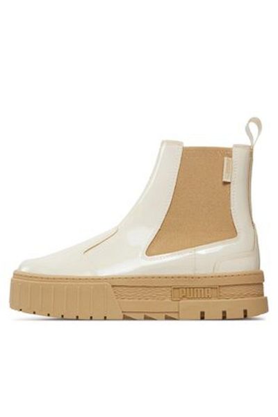 Puma women's Chelsea boots 393626 white