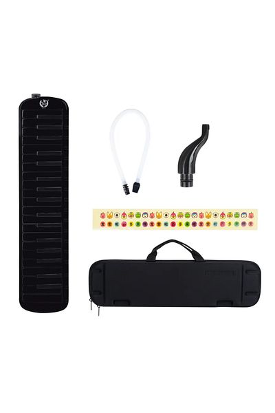 IRIN M 37 Keys All Black IRIN Melodica 32/37 Keys Piano Keyboard Mouth Organ Harmonica Musical Instrument
