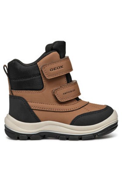Geox boy's snow boots B463VA-050FU brown