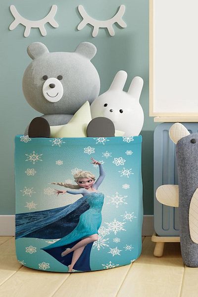 dekomingo Καλάθι παιχνιδιών Snowflake Character Girl