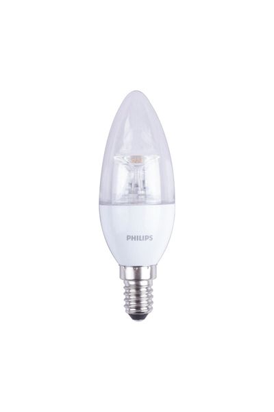 Philips Energy-Saving Flicker-Free Clear Corepro Candle LED Bulb