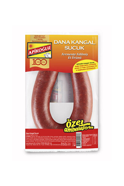 Apikoğlu Dana Kangal Sucuk 340 Gr. Üçlü Paket (TOPLAM 1020 GR.)