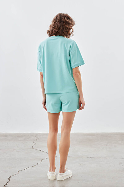 Hays Kadın Pamuklu Pique Cepli Şort