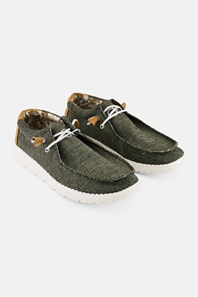 Ocean Pacific Men Lace Up Casual Shoes, Green