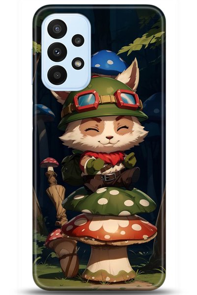 Noprin Samsung Galaxy A23 Case Hd Printed Case - Custody Series 5097