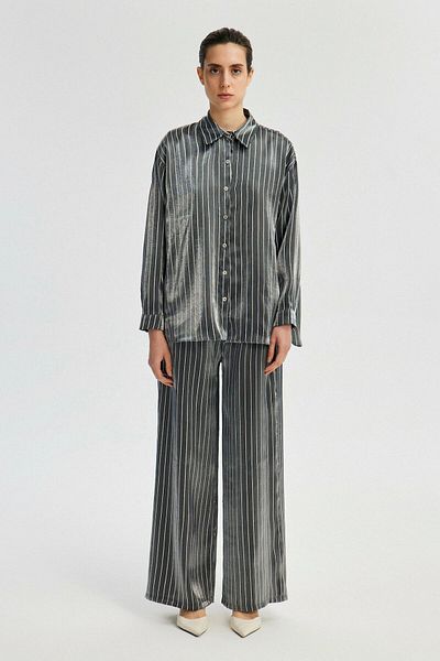 Touché Privé Striped Shirt Pant Set