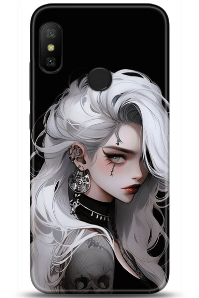 Noprin حافظة هاتف Xiaomi Mi A2 Lite مطبوعة بدقة HD - سلسلة Like You 5086