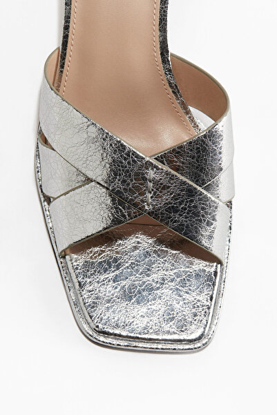 H&M Blok Topuklu Sandalet