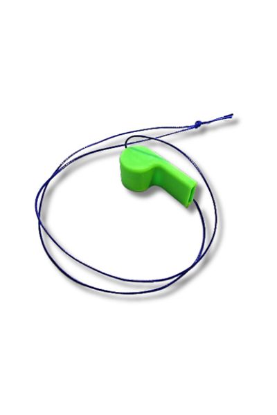 rmys Plastic Whistle / Earthquake Whistle / Sos Emergency Survival Whistle -Green- 1Pc