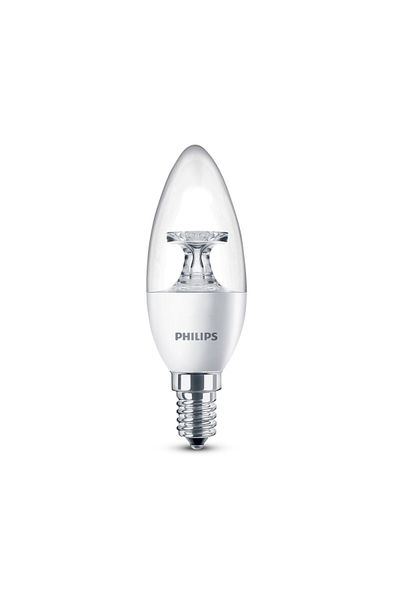 Philips Energy-Saving Flicker-Free Clear Corepro Candle LED Bulb