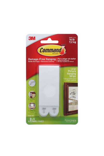 COMMAND 4-Piece Picture Hanging Strips Large