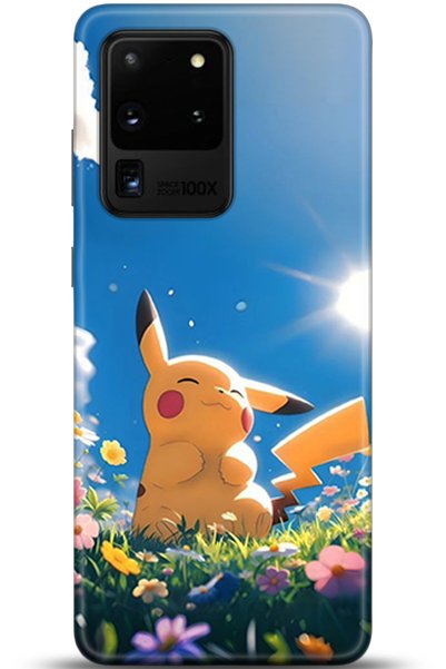 Noprin Samsung Galaxy S20 Ultra Case Hd Printed Case - Custody Series 5119