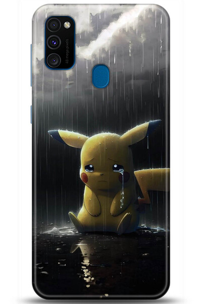 Noprin Samsung Galaxy M21 Case Hd Printed Case - Custody Series 5075