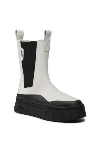 Puma puma women's Chelsea boots 386272 01 white
