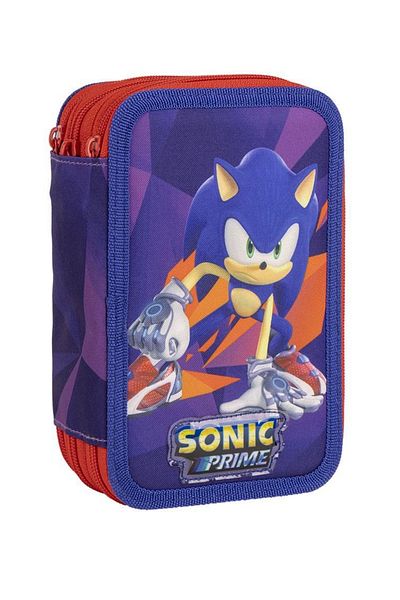 Sonic Penar Sonic Prime Echipat, 3 compartimente, 43 piese