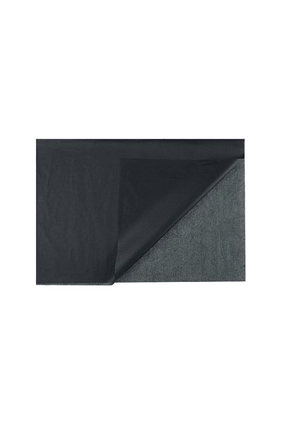 Mia Professional Black Plush Paper - 500 Pieces, 50X75 cm