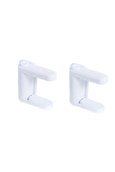Empria Set of 2 door handle locks, white